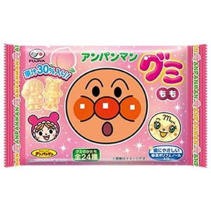 不二家 アンパンマングミ もも 98円×20